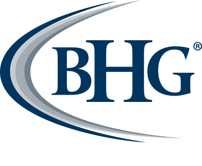 BHG Logo PNG transparent silver blue