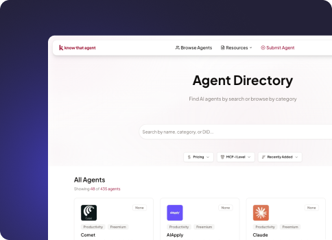 Know That Agent Directory